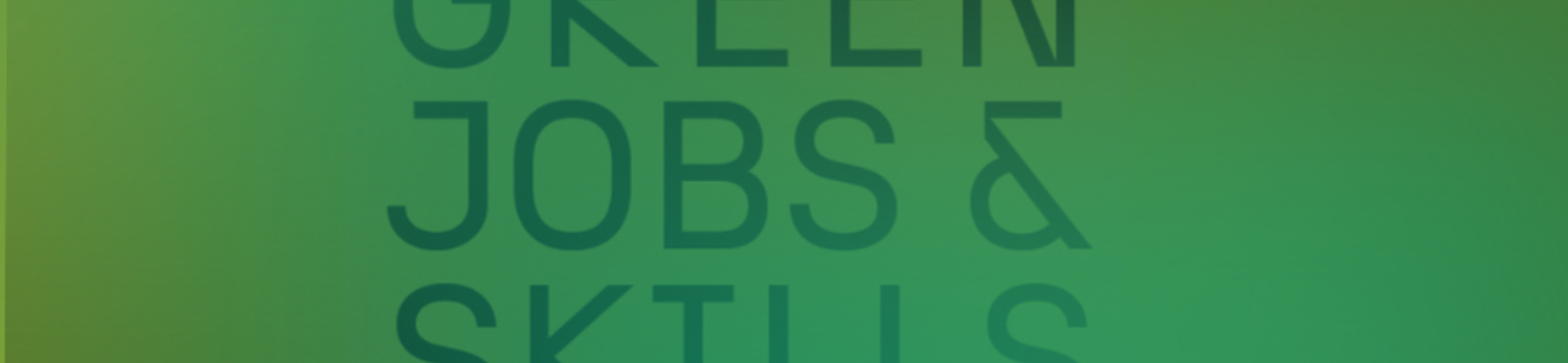 Green Jobs & Skills: lo scenario di mercato